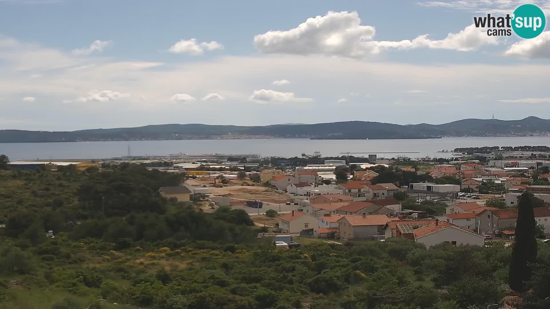 Zadar Port Gazenica Webcam Panorama, Zadar, Kroatien