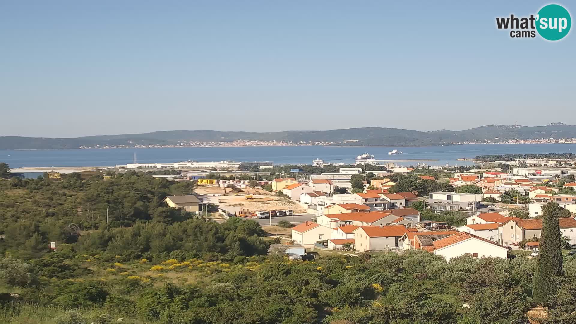 Zadar Porto di Gazenica Webcam Panorama, Zara, Croazia
