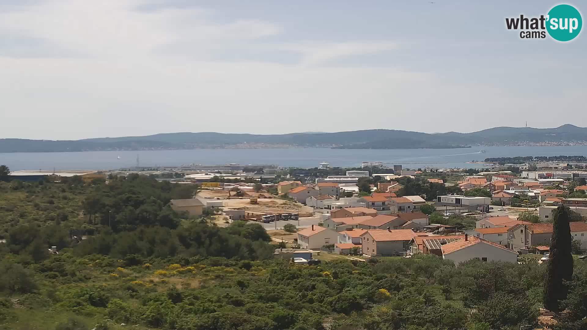 Zadar Port Gazenica Webcam Panorama, Zadar, Croatie