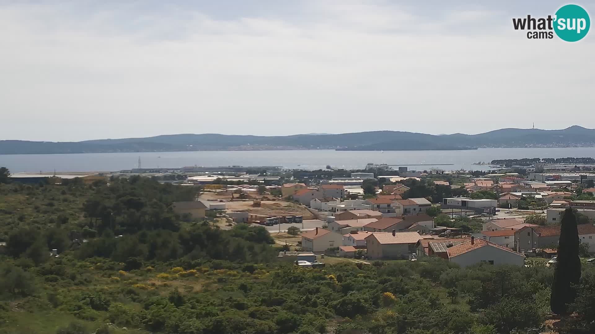 Zadar Pristanišče Gazenica s panoramsko spletno kamero, Zadar, Hrvaška
