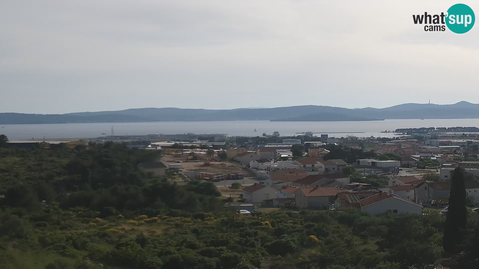 Panoramska web kamera Luke Gaženica u Zadru, Hrvatska