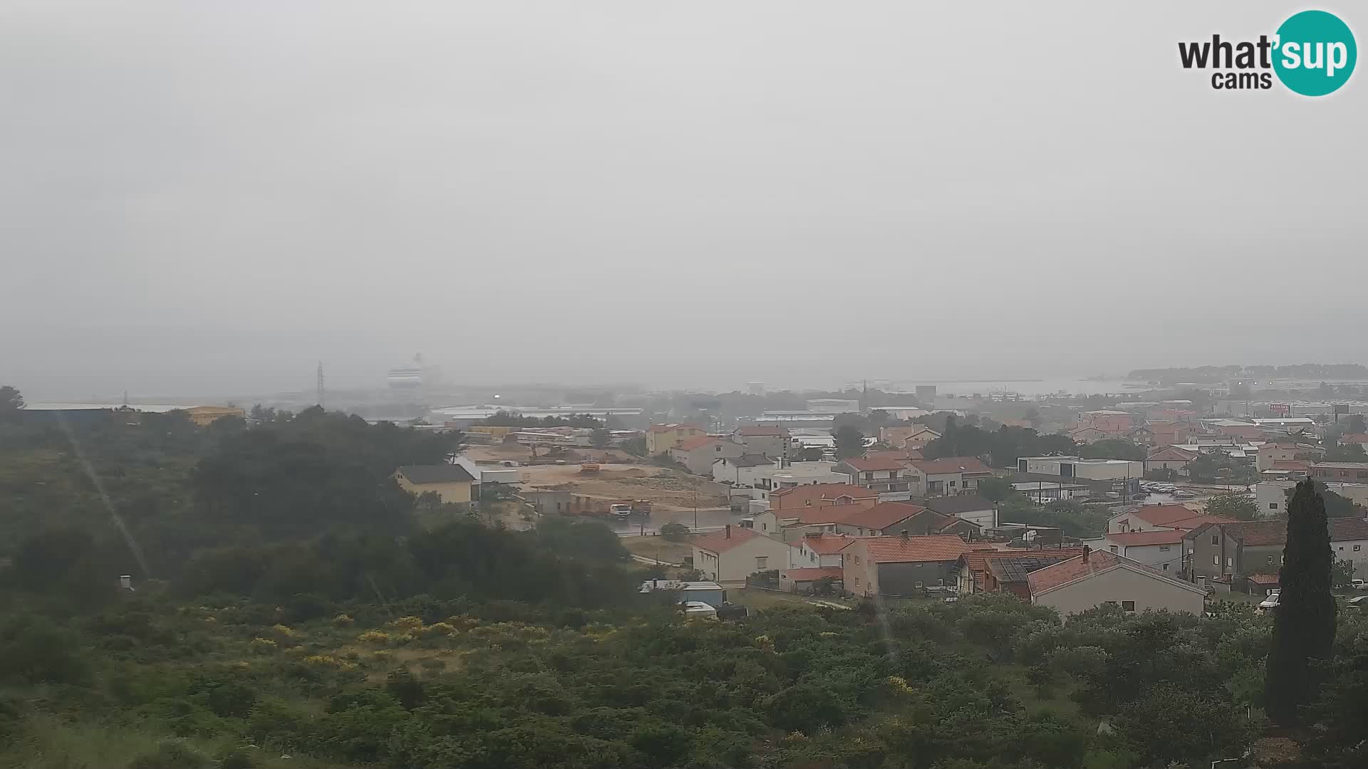 Zadar Port Gazenica Webcam Panorama, Zadar, Croatie