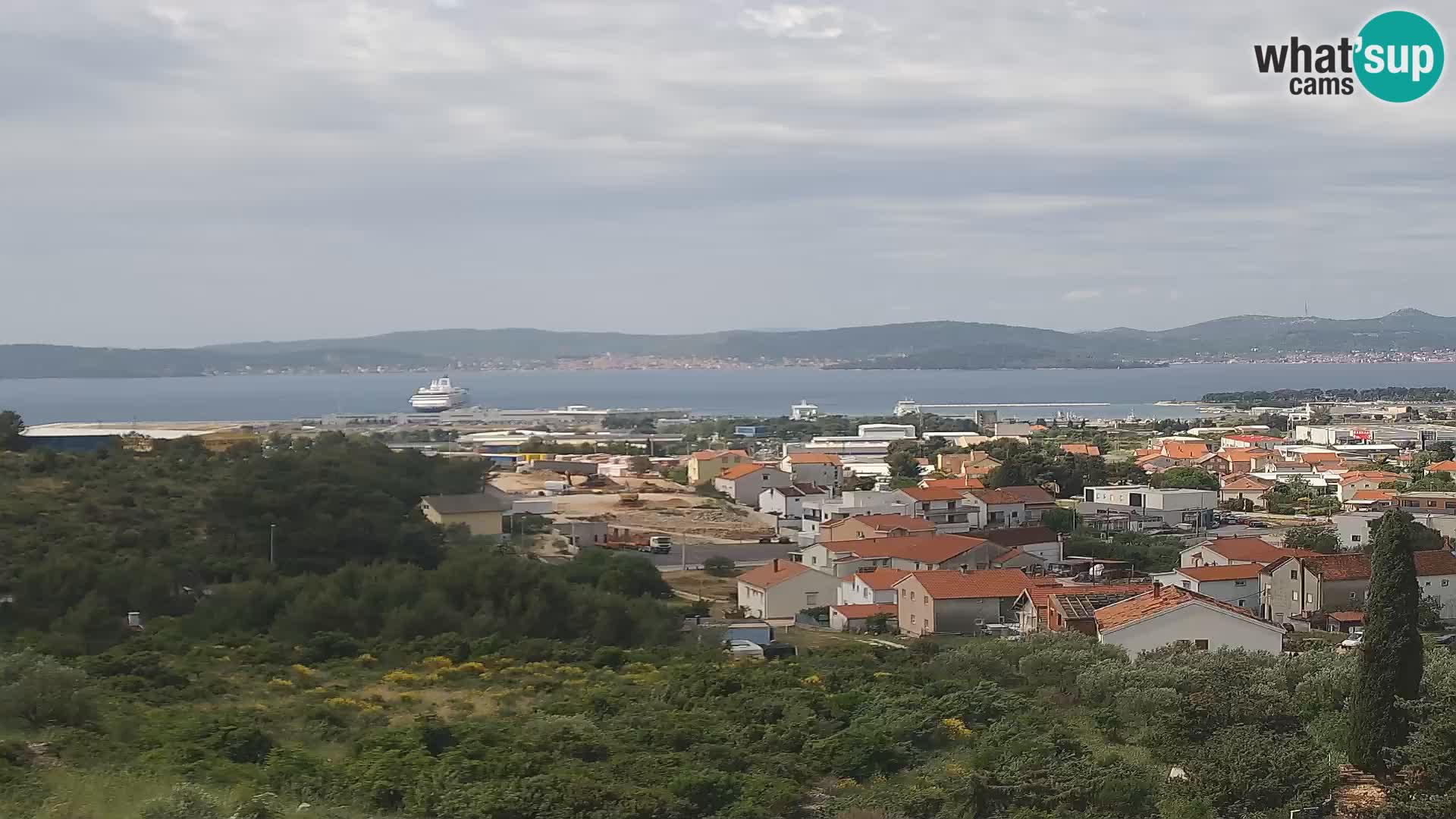 Zadar Port Gazenica Webcam Panorama, Zadar, Croatie