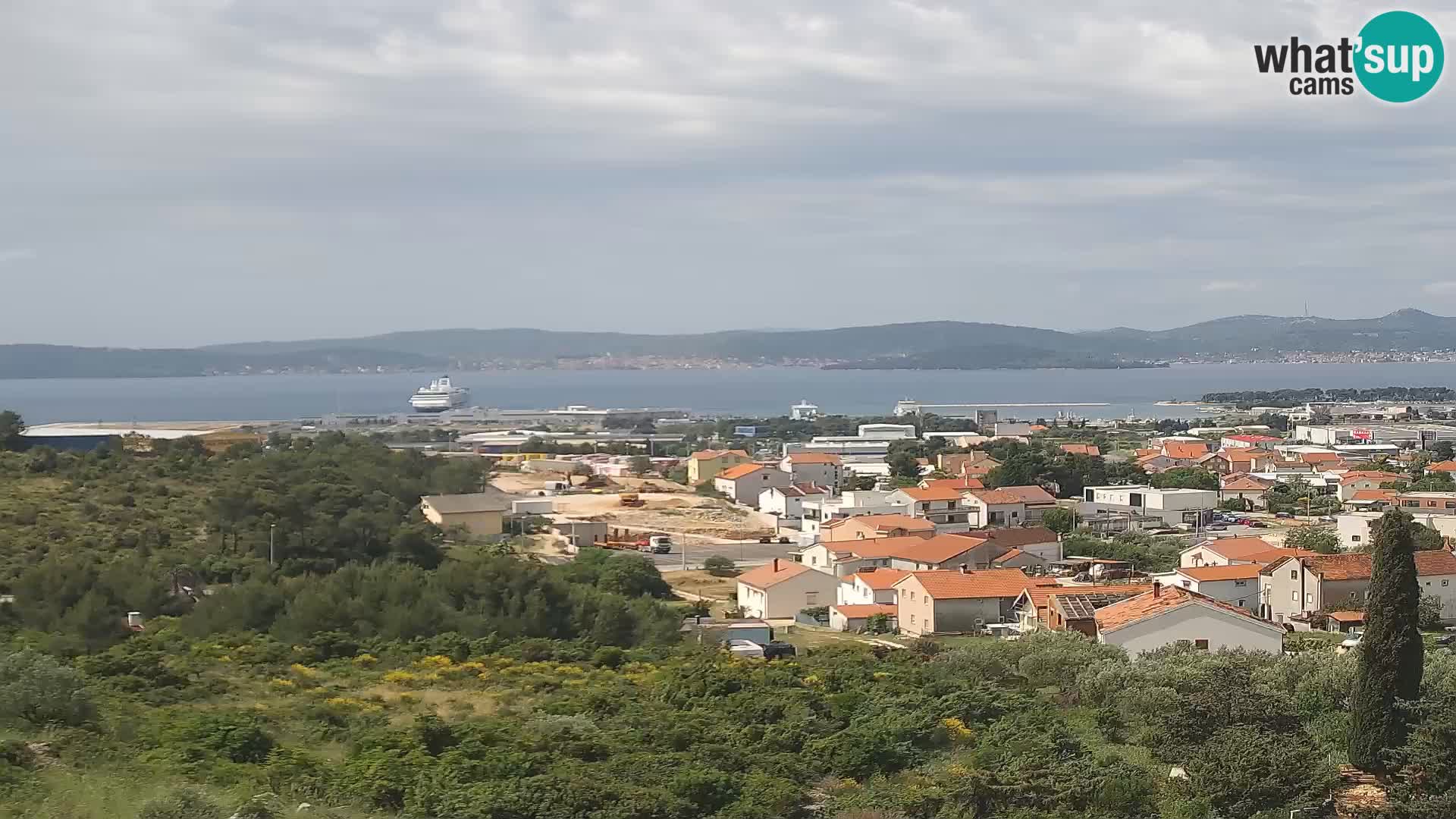 Zadar Porto di Gazenica Webcam Panorama, Zara, Croazia