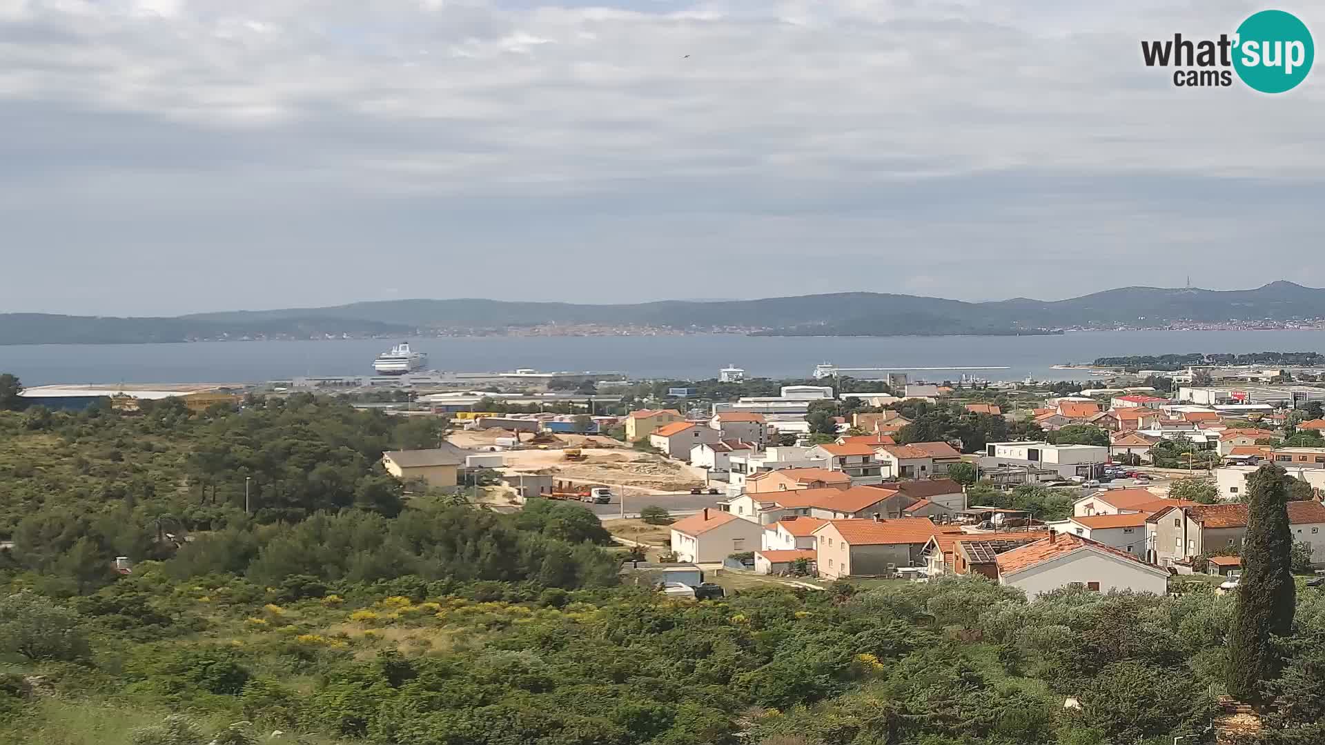 Zadar Port Gazenica Webcam Panorama, Zadar, Croatia