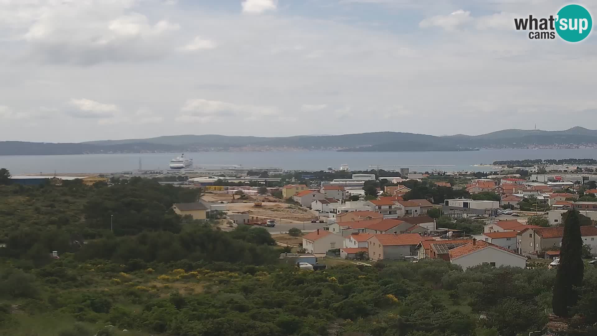 Zadar Port Gazenica Webcam Panorama, Zadar, Croatie