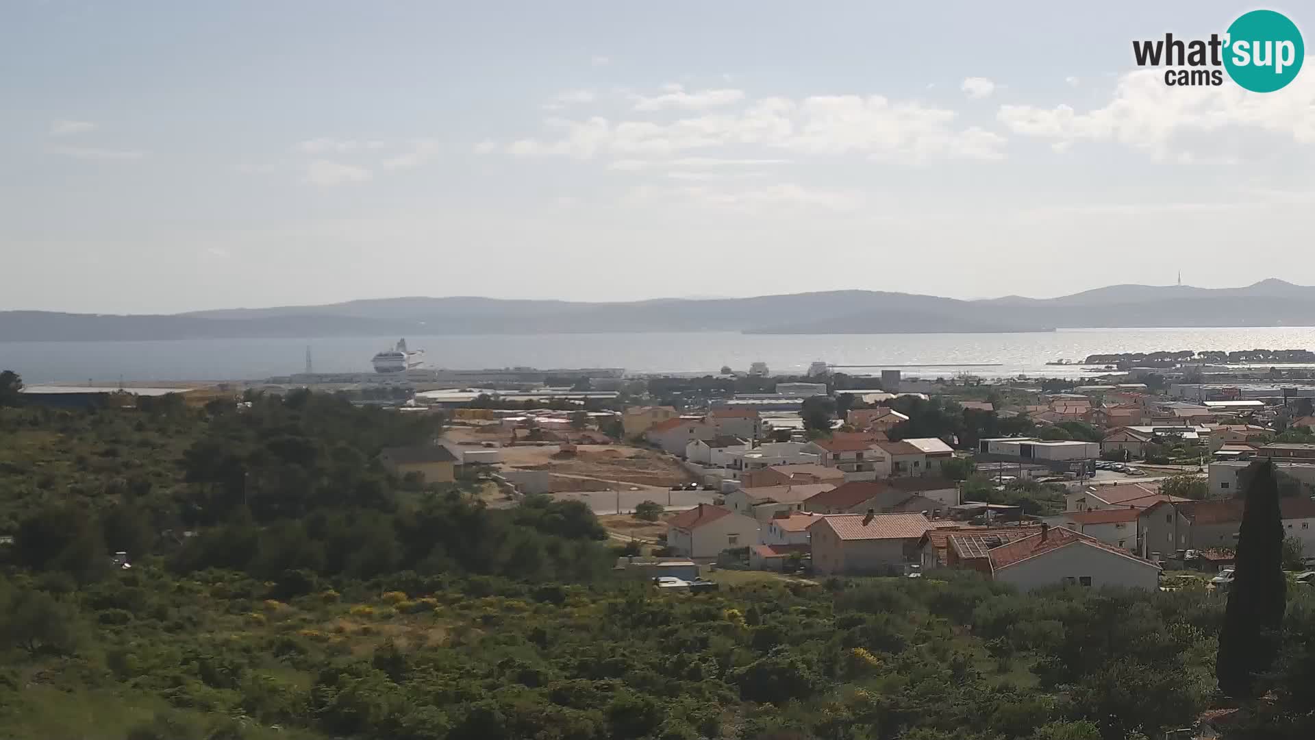 Zadar Port Gazenica Webcam Panorama, Zadar, Croatia