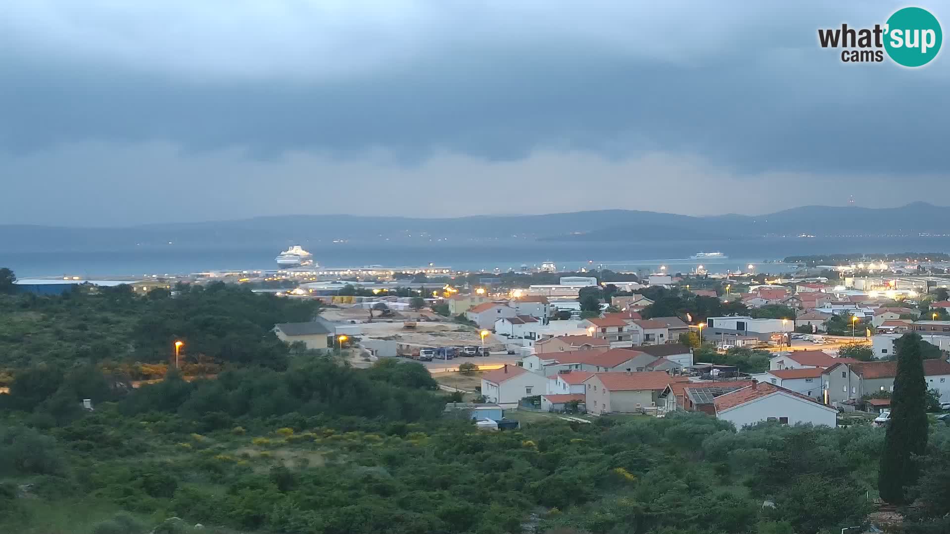 Zadar Port Gazenica Webcam Panorama, Zadar, Croatia