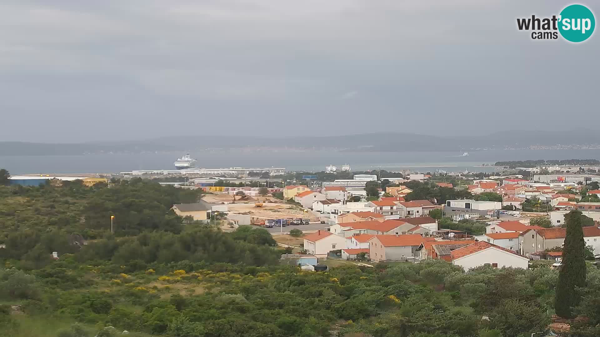 Zadar Port Gazenica Webcam Panorama, Zadar, Croatie