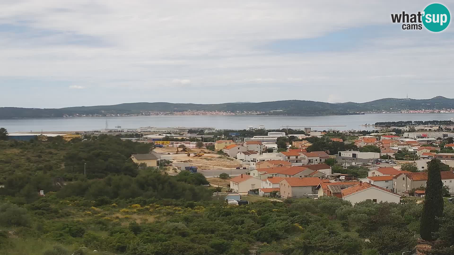 Panorama de la Webcam del Puerto Gazenica de Zadar, Zadar, Croacia