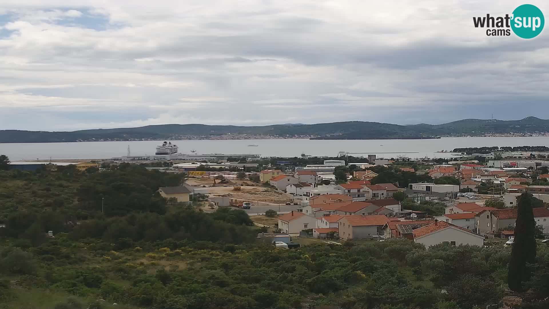 Zadar Port Gazenica Webcam Panorama, Zadar, Croatie