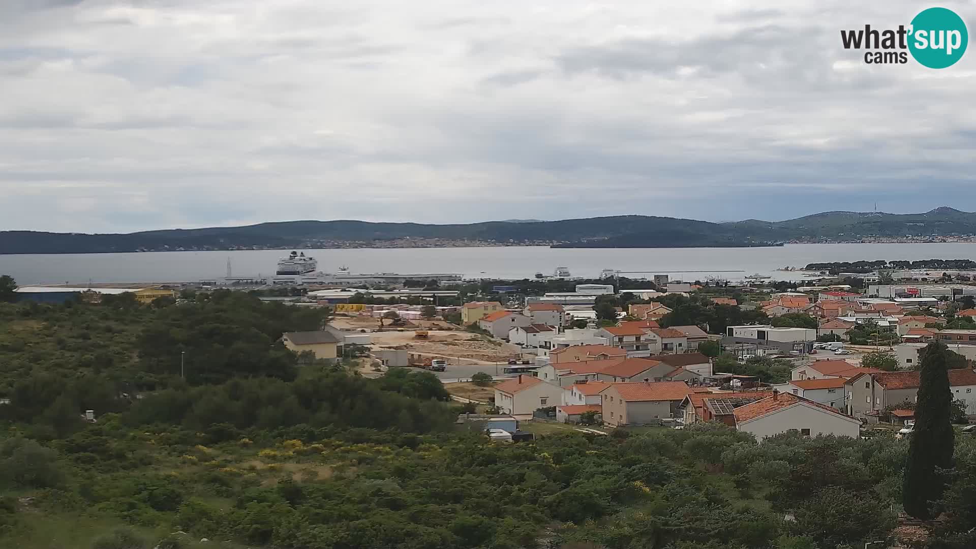 Zadar Port Gazenica Webcam Panorama, Zadar, Croatia