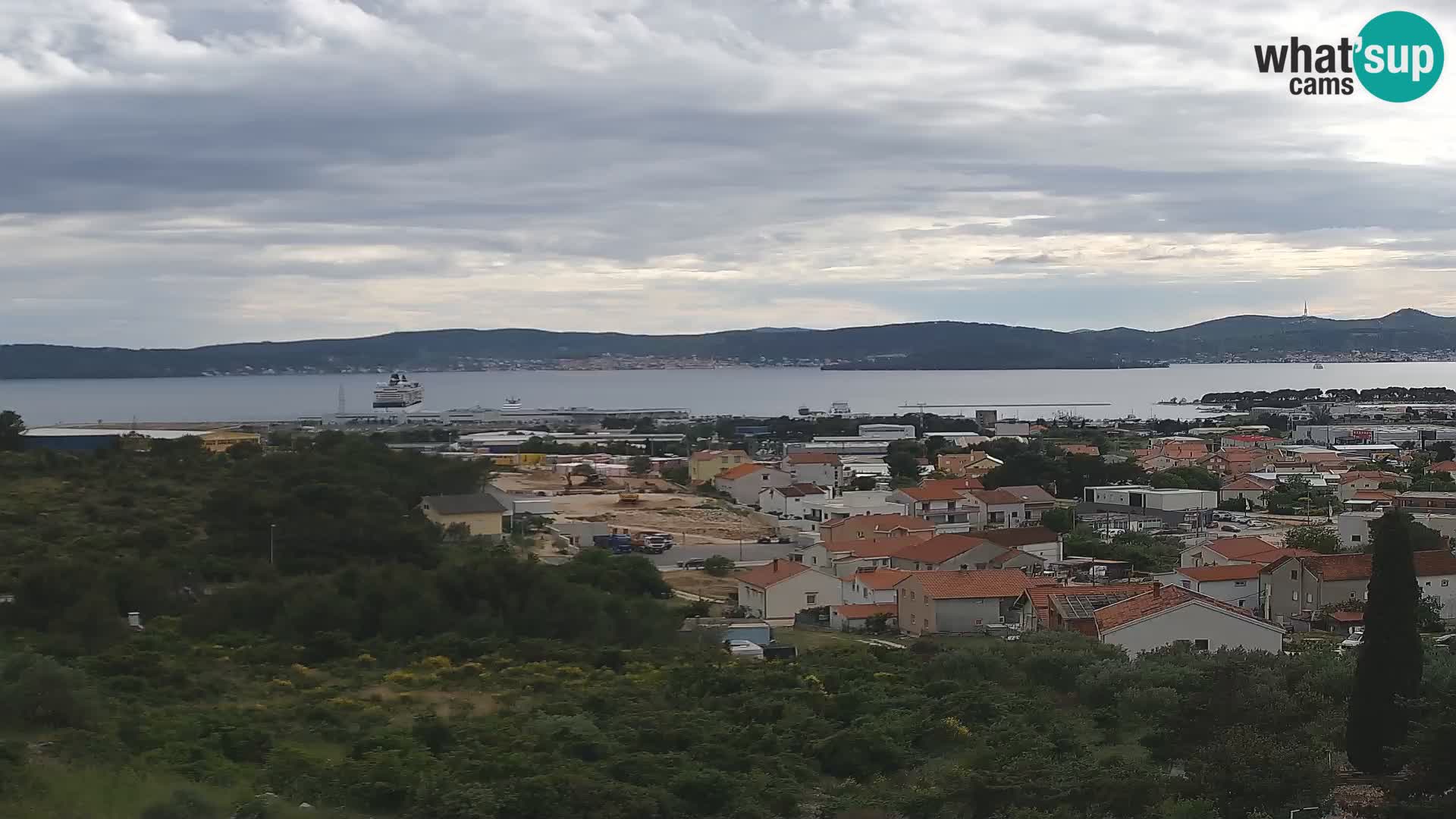 Zadar Port Gazenica Webcam Panorama, Zadar, Croatie