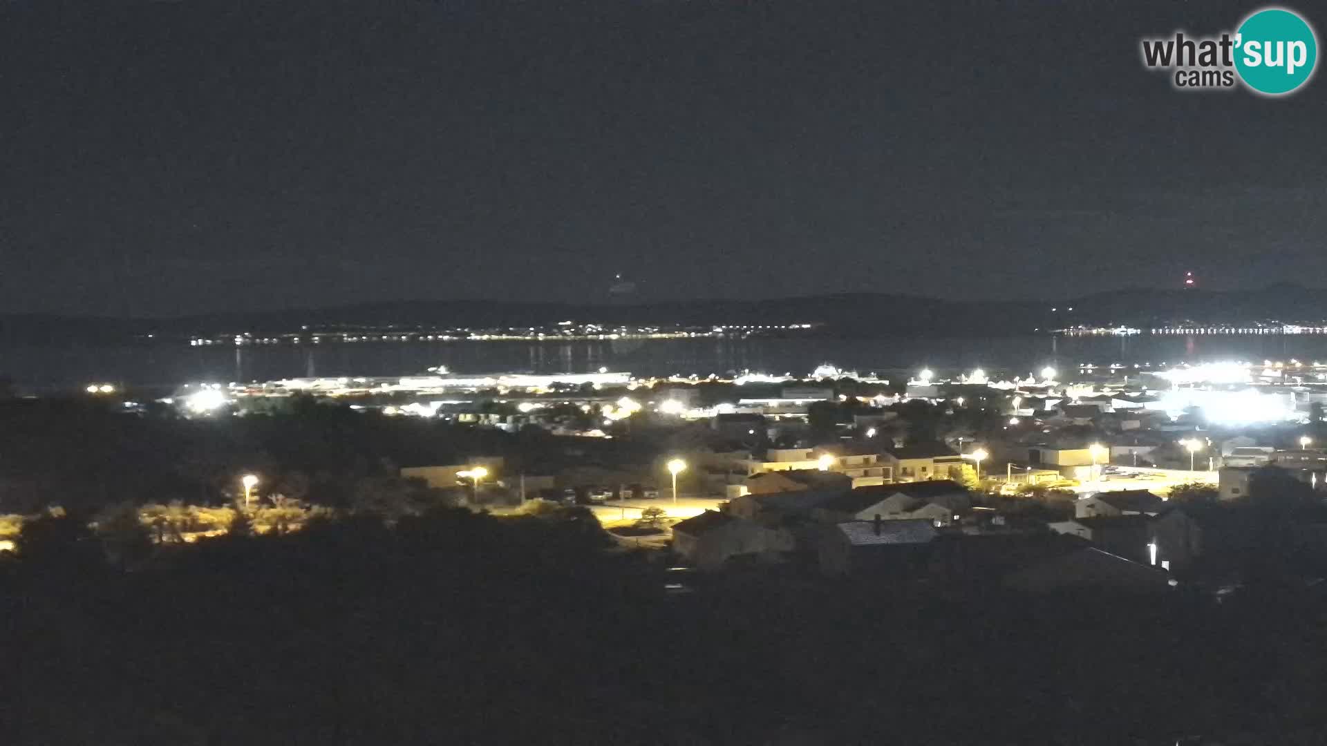 Zadar Pristanišče Gazenica s panoramsko spletno kamero, Zadar, Hrvaška