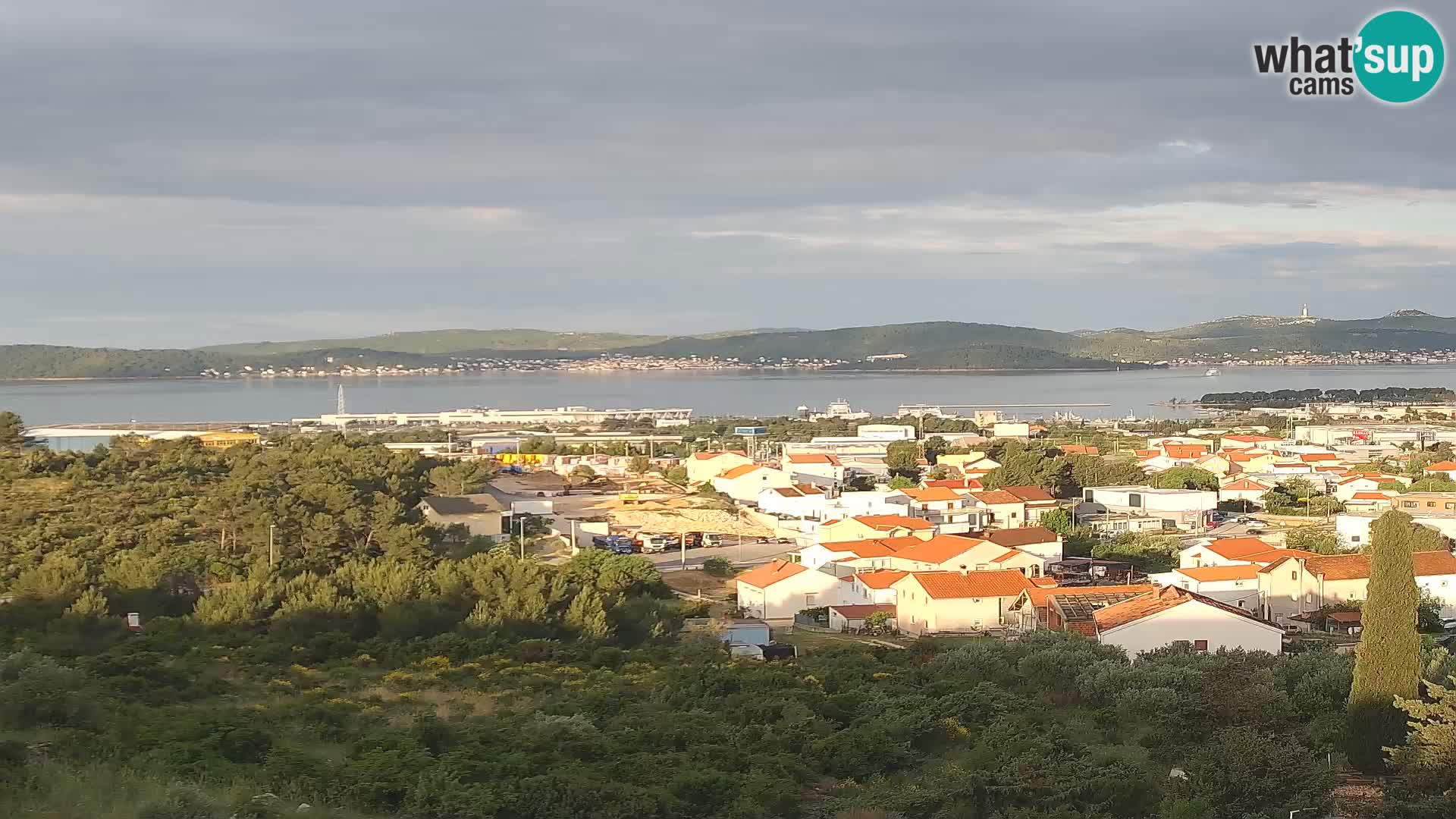 Zadar Port Gazenica Webcam Panorama, Zadar, Kroatien