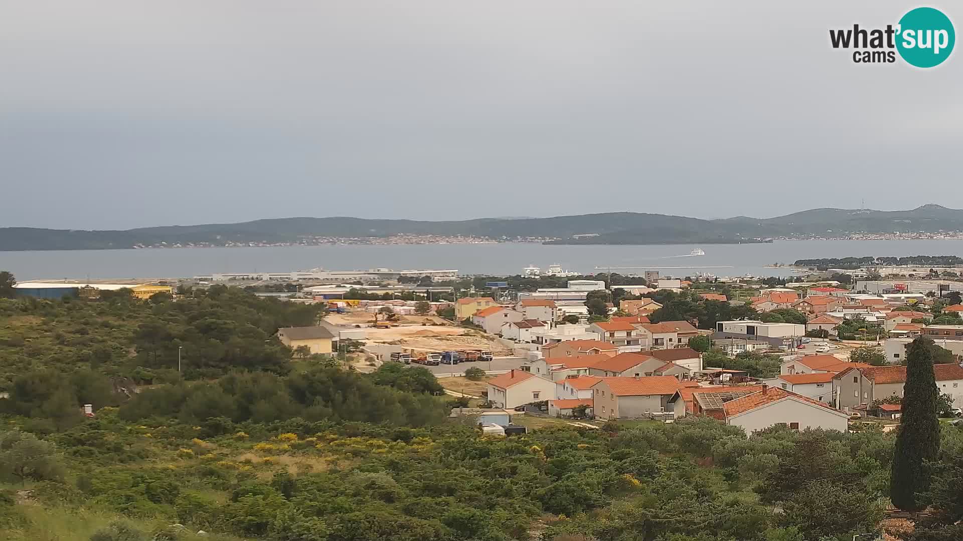 Panoramska web kamera Luke Gaženica u Zadru, Hrvatska