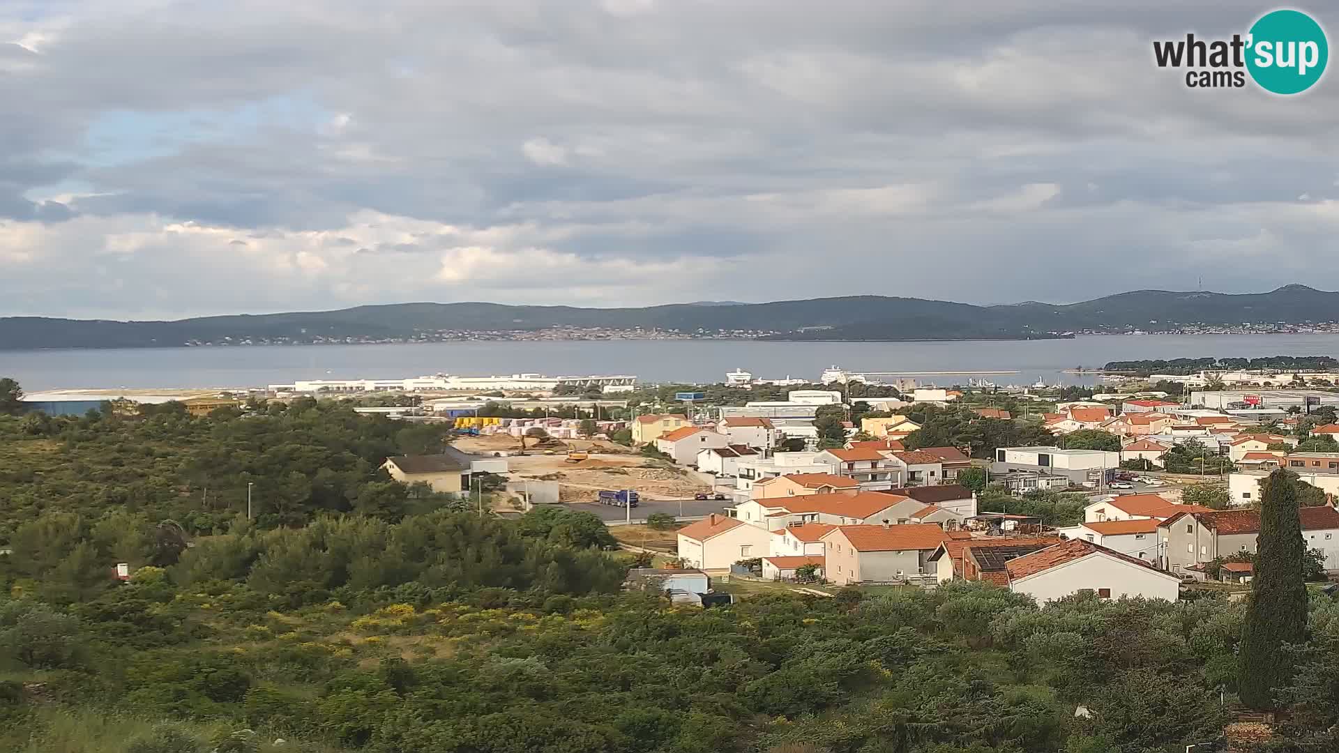 Zadar Port Gazenica Webcam Panorama, Zadar, Croatie