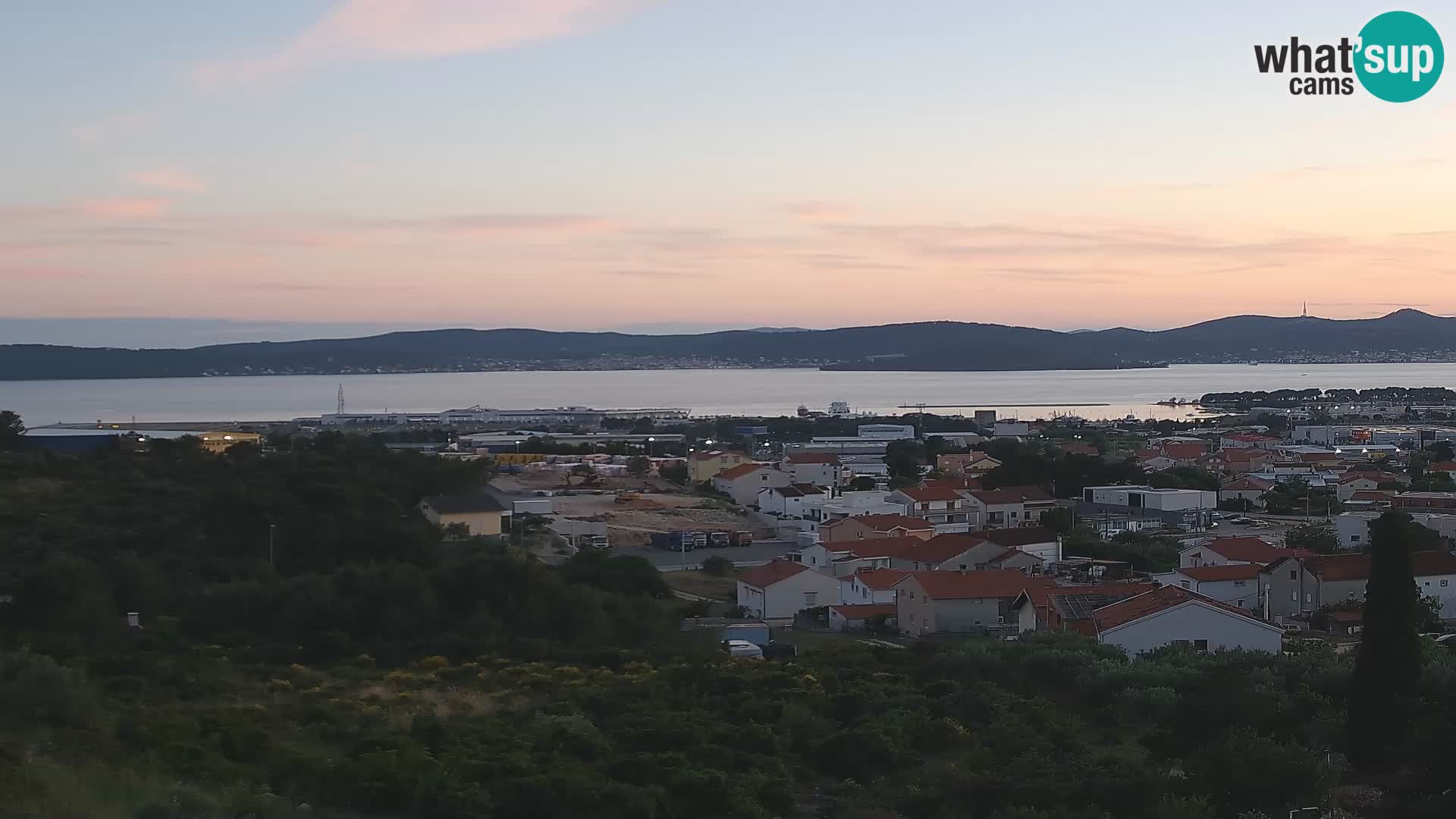 Zadar Port Gazenica Webcam Panorama, Zadar, Croatia