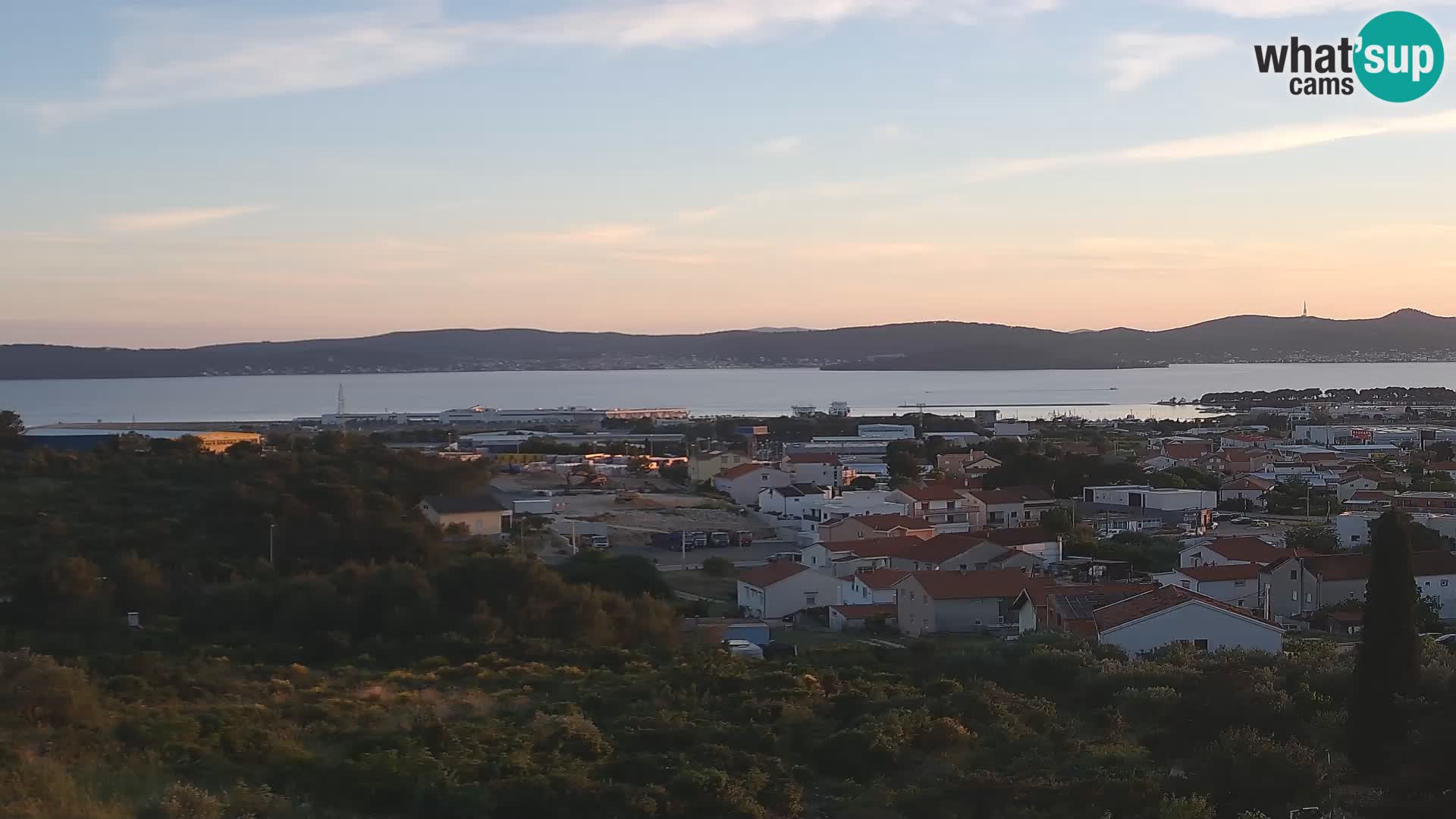 Zadar Port Gazenica Webcam Panorama, Zadar, Croatie
