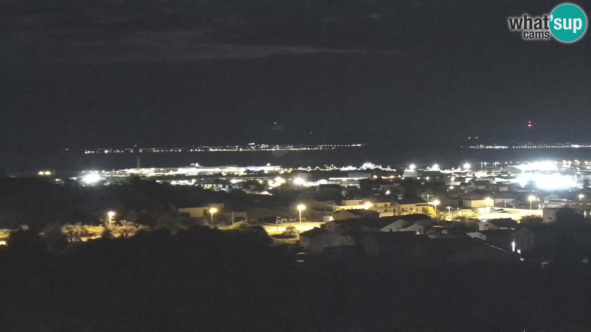 Panoramska web kamera Luke Gaženica u Zadru, Hrvatska