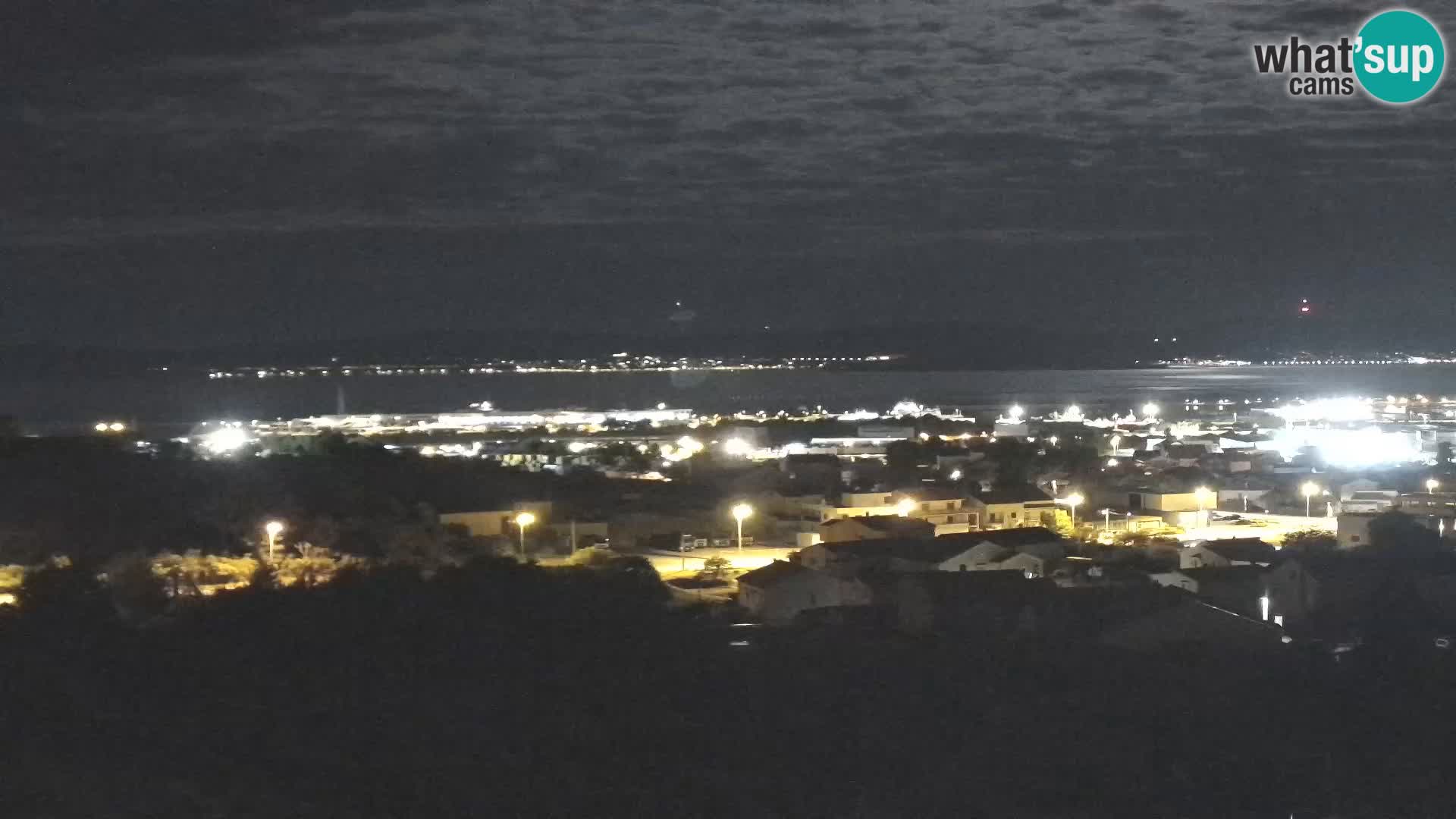 Panorama de la Webcam del Puerto Gazenica de Zadar, Zadar, Croacia