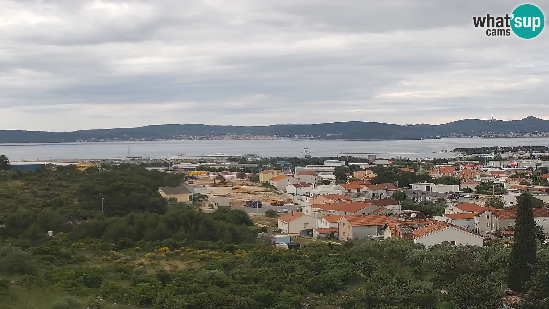 Zadar Port Gazenica Webcam Panorama, Zadar, Croatie