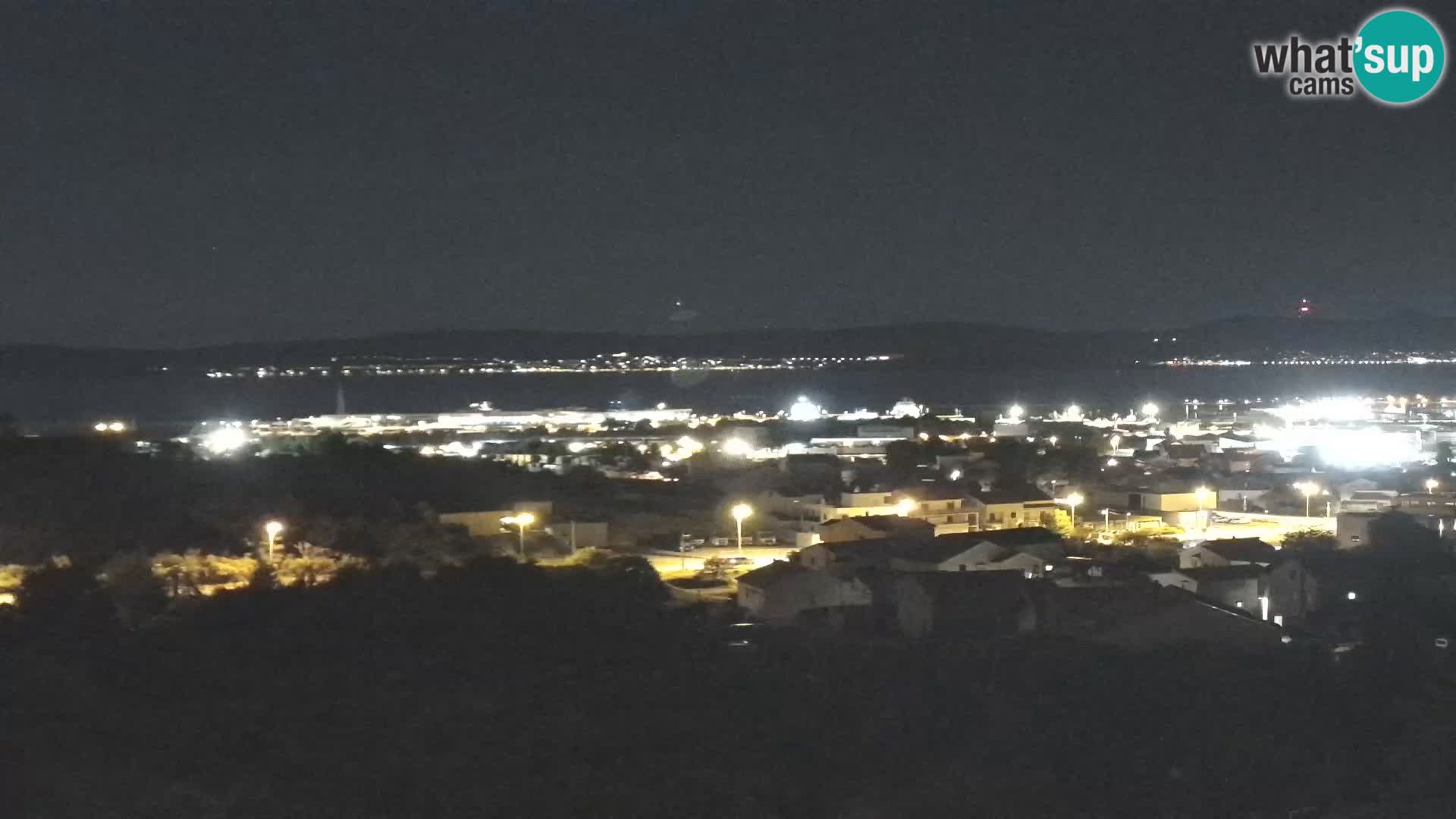 Panorama de la Webcam del Puerto Gazenica de Zadar, Zadar, Croacia