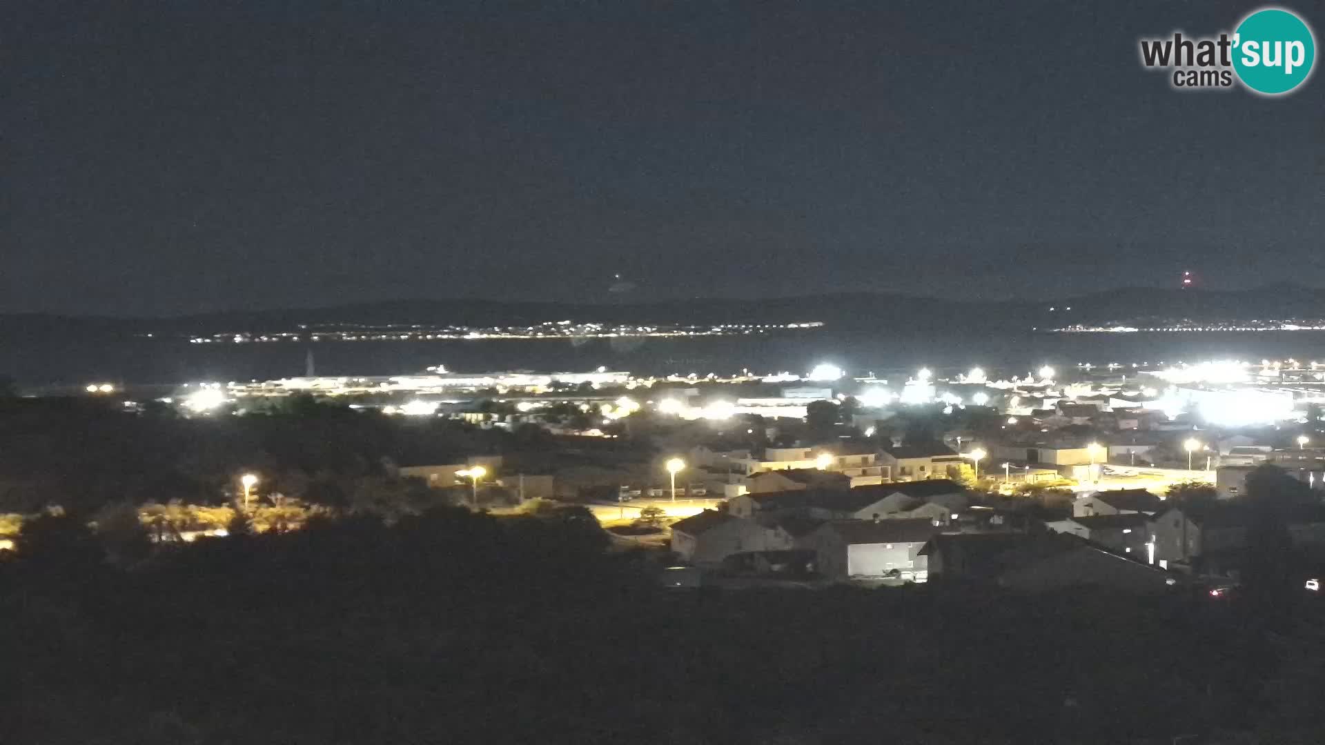 Panorama de la Webcam del Puerto Gazenica de Zadar, Zadar, Croacia