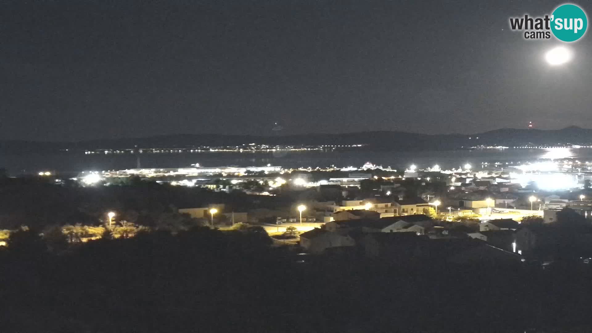 Panoramska web kamera Luke Gaženica u Zadru, Hrvatska