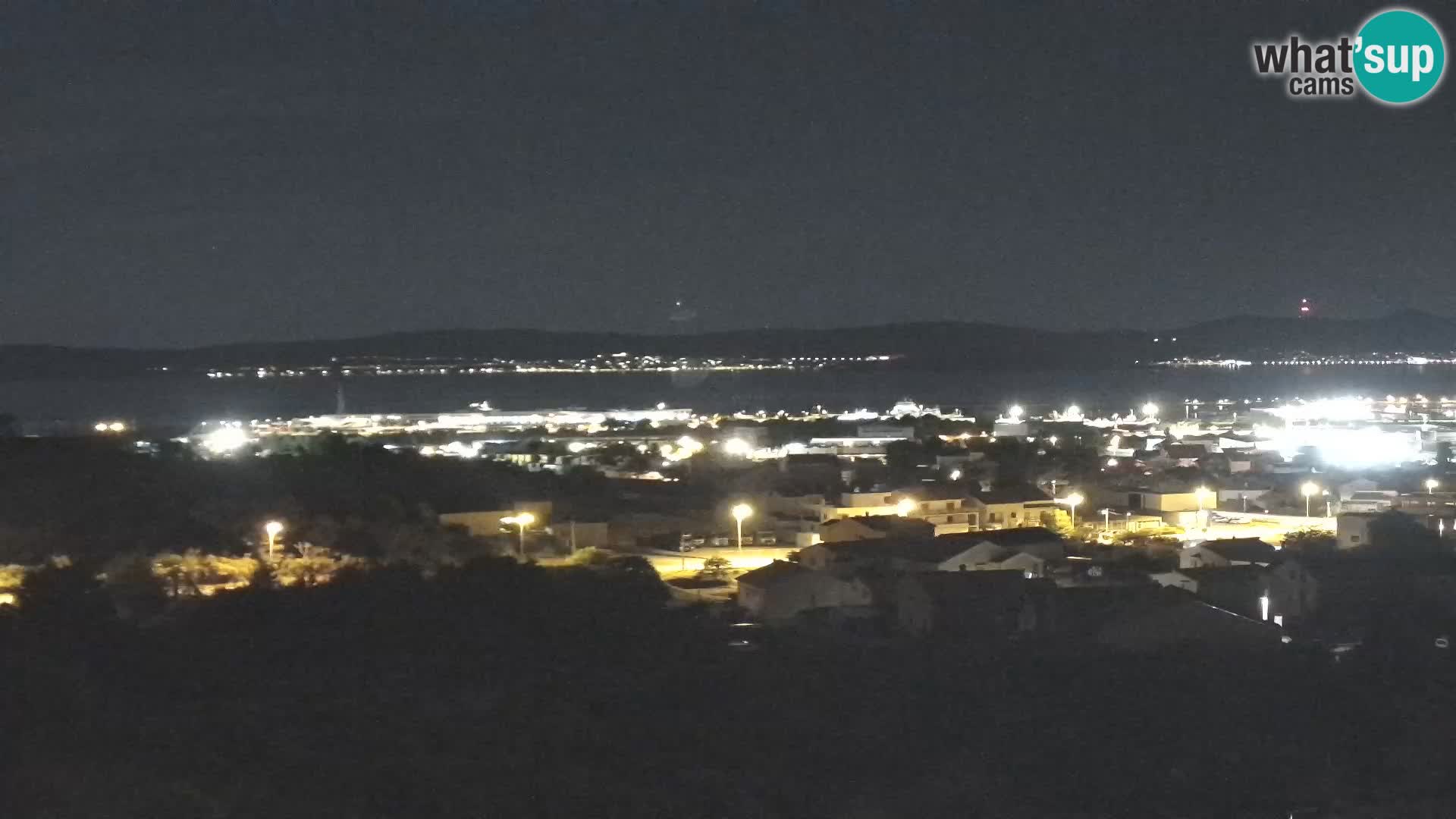 Zadar Pristanišče Gazenica s panoramsko spletno kamero, Zadar, Hrvaška