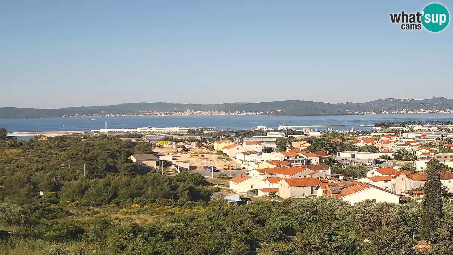 Zadar Port Gazenica Webcam Panorama, Zadar, Croatia
