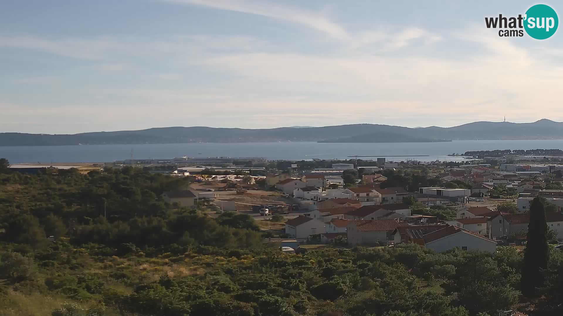 Zadar Port Gazenica Webcam Panorama, Zadar, Kroatien