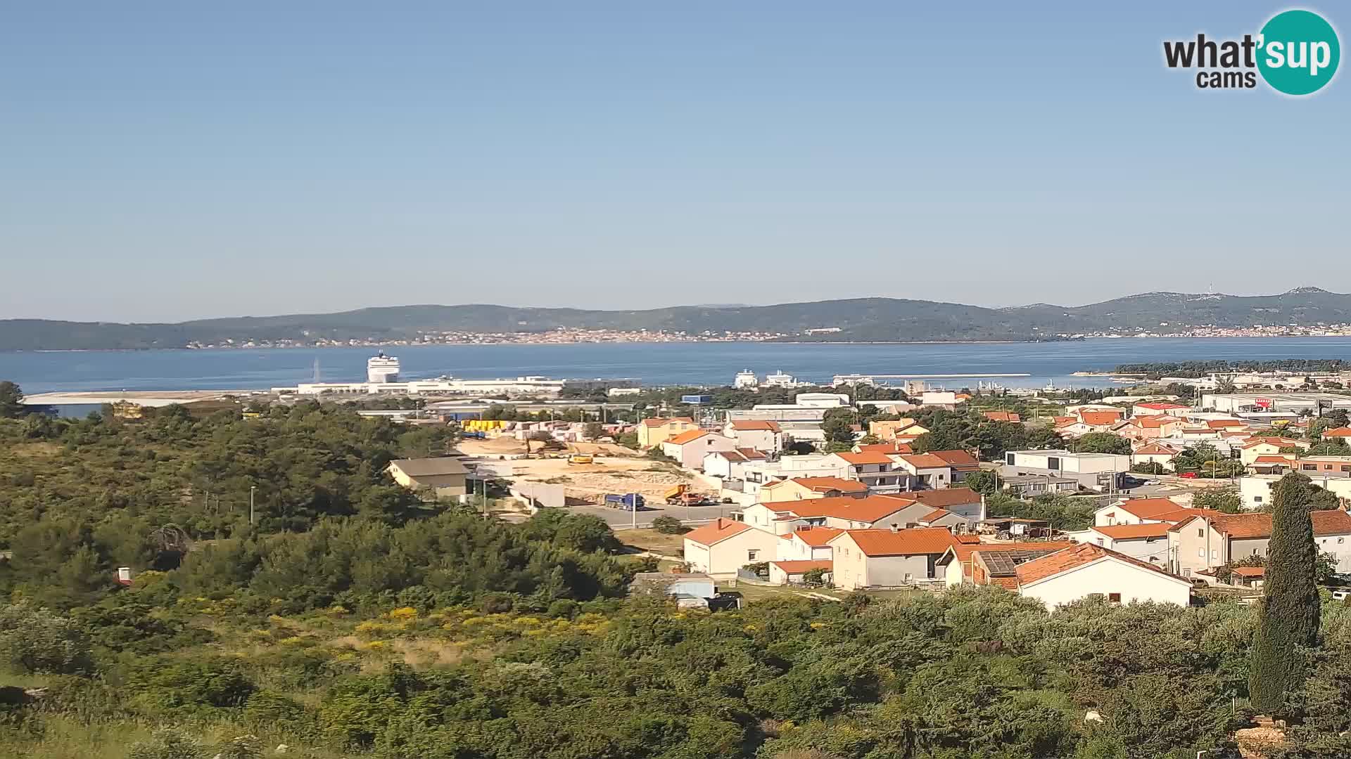 Zadar Port Gazenica Webcam Panorama, Zadar, Croatia