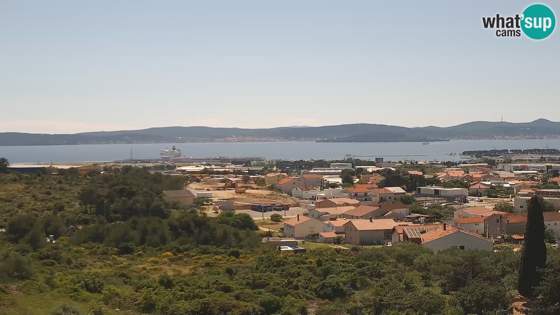 Zadar Porto di Gazenica Webcam Panorama, Zara, Croazia