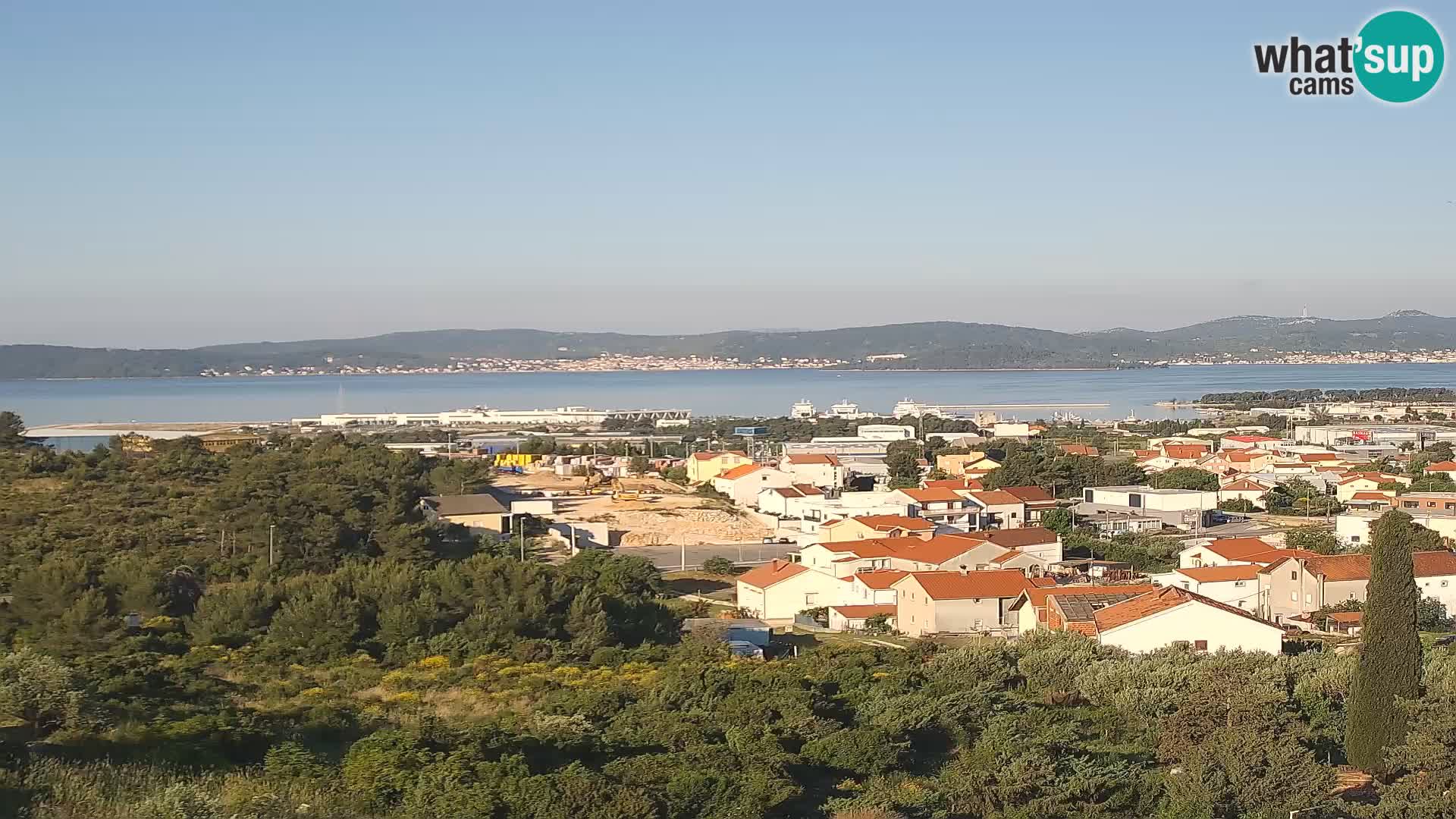 Zadar Port Gazenica Webcam Panorama, Zadar, Croatie