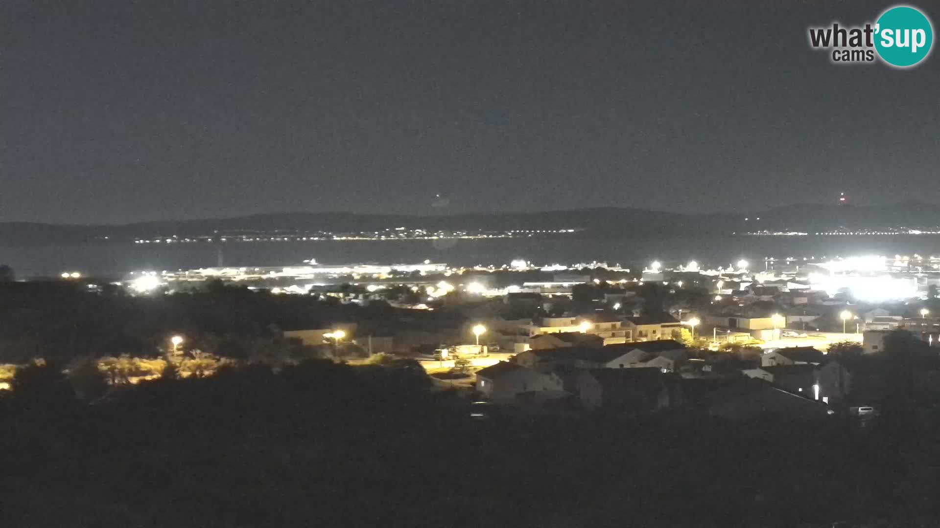 Panoramska web kamera Luke Gaženica u Zadru, Hrvatska