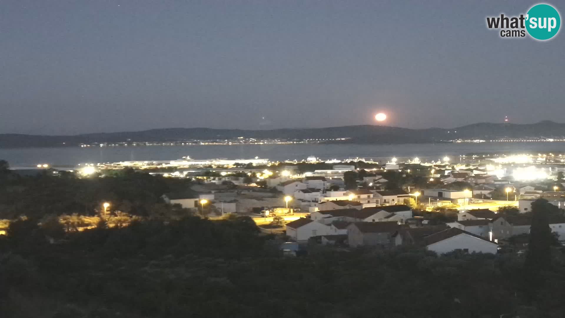 Zadar Porto di Gazenica Webcam Panorama, Zara, Croazia