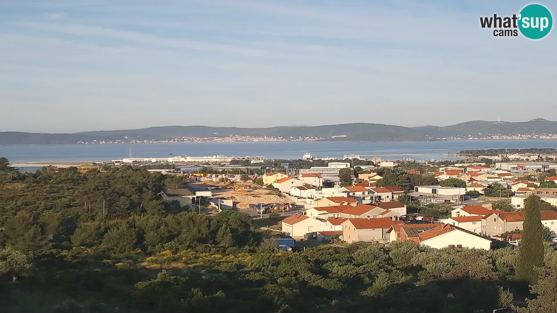 Zadar Port Gazenica Webcam Panorama, Zadar, Croatia
