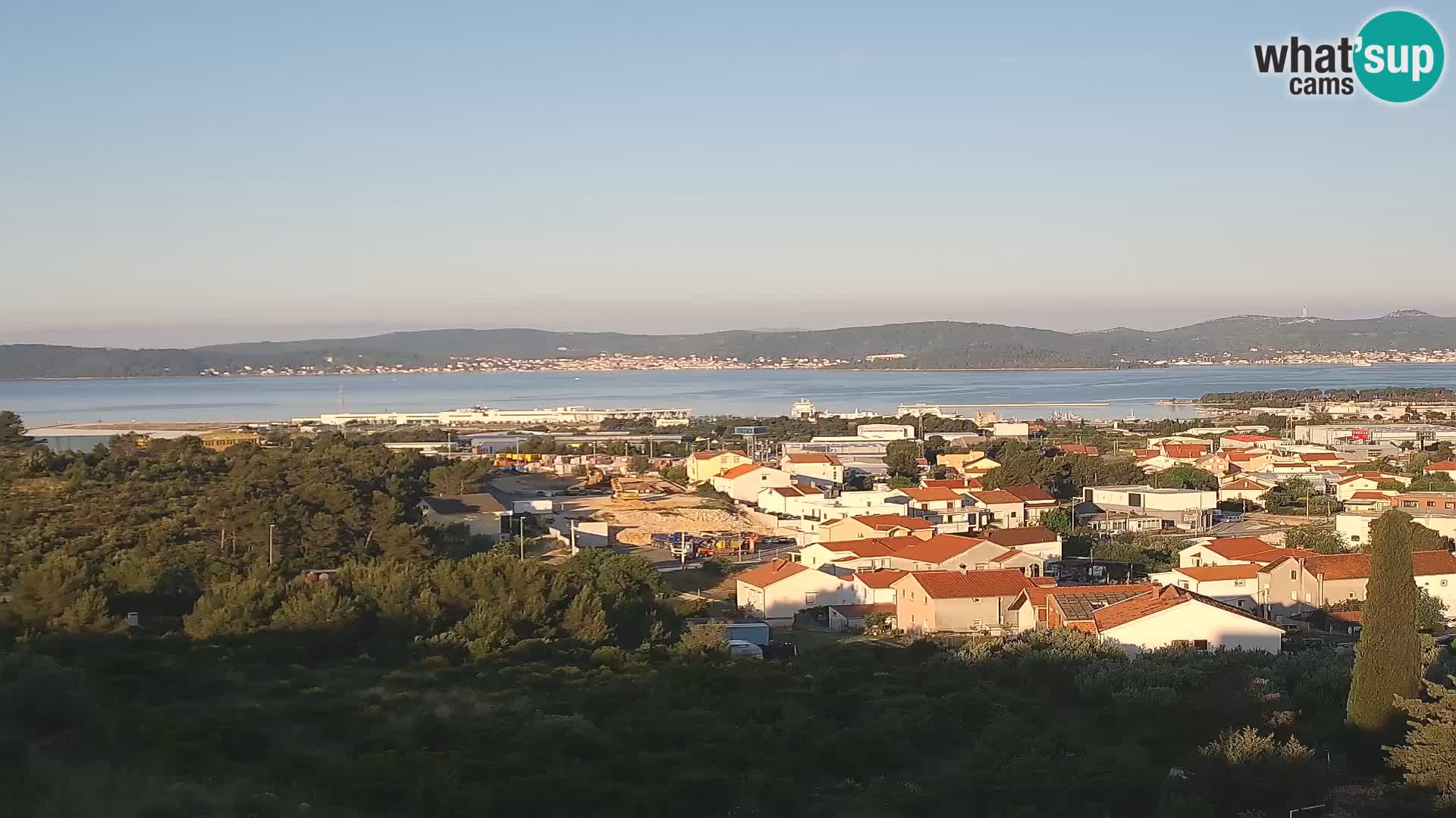 Zadar Port Gazenica Webcam Panorama, Zadar, Kroatien
