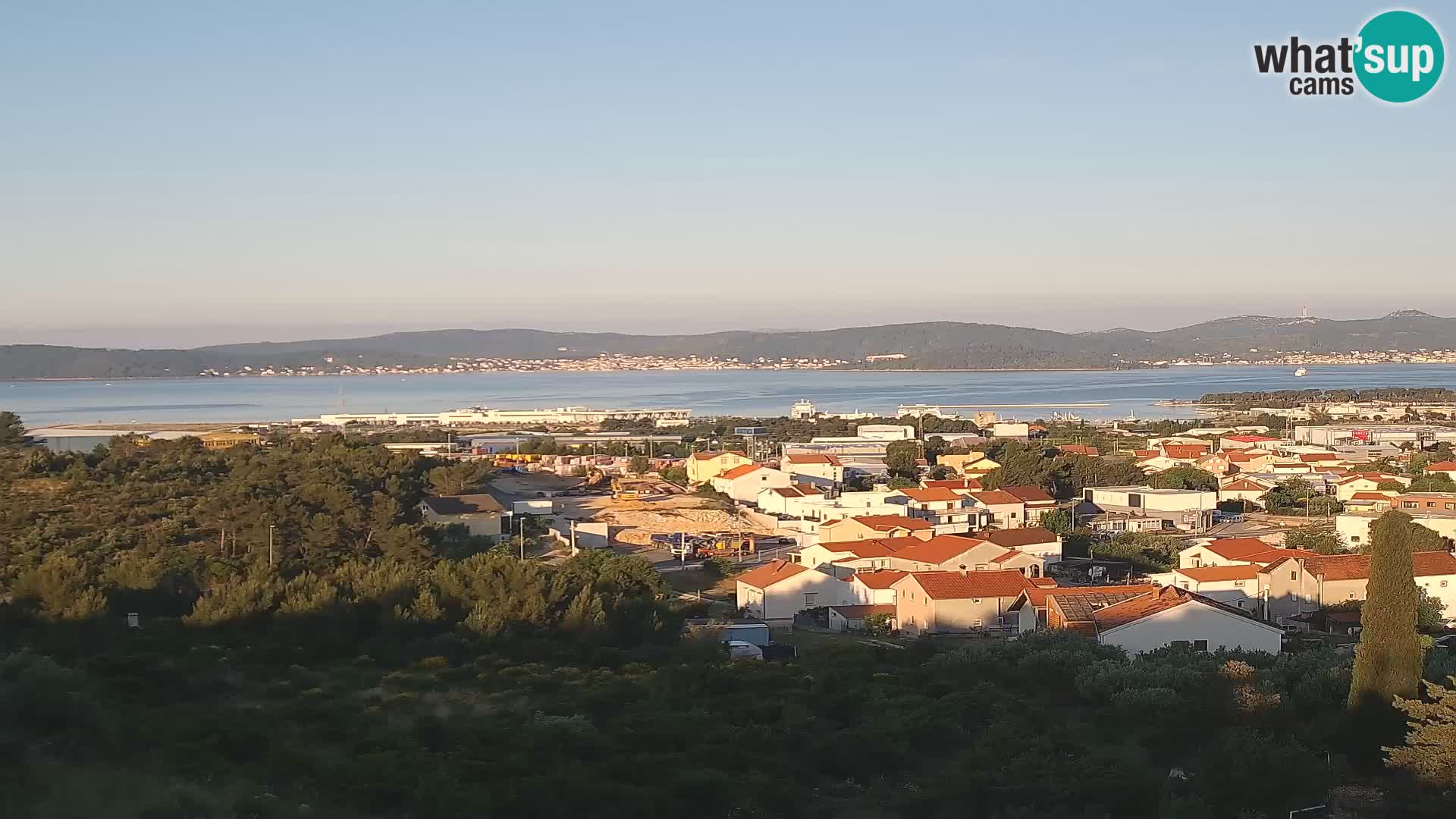 Zadar Port Gazenica Webcam Panorama, Zadar, Croatia