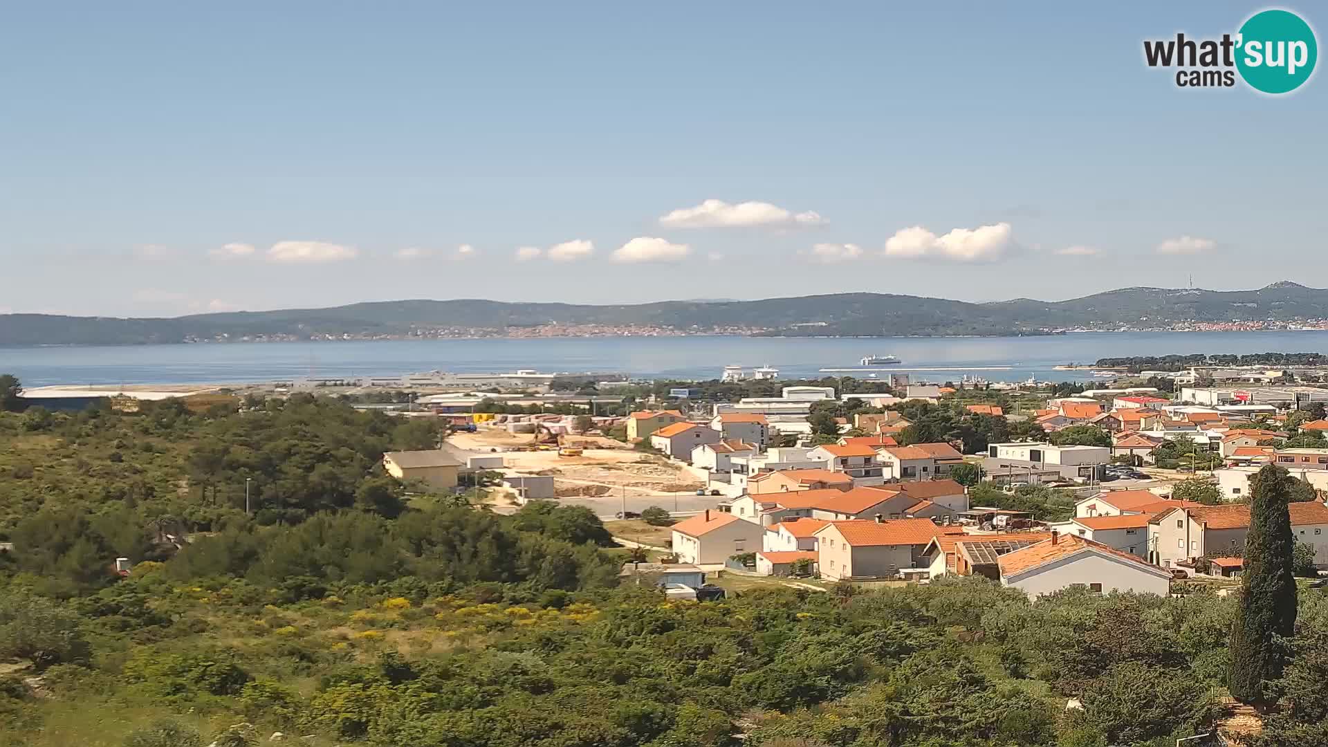 Zadar Port Gazenica Webcam Panorama, Zadar, Croatie