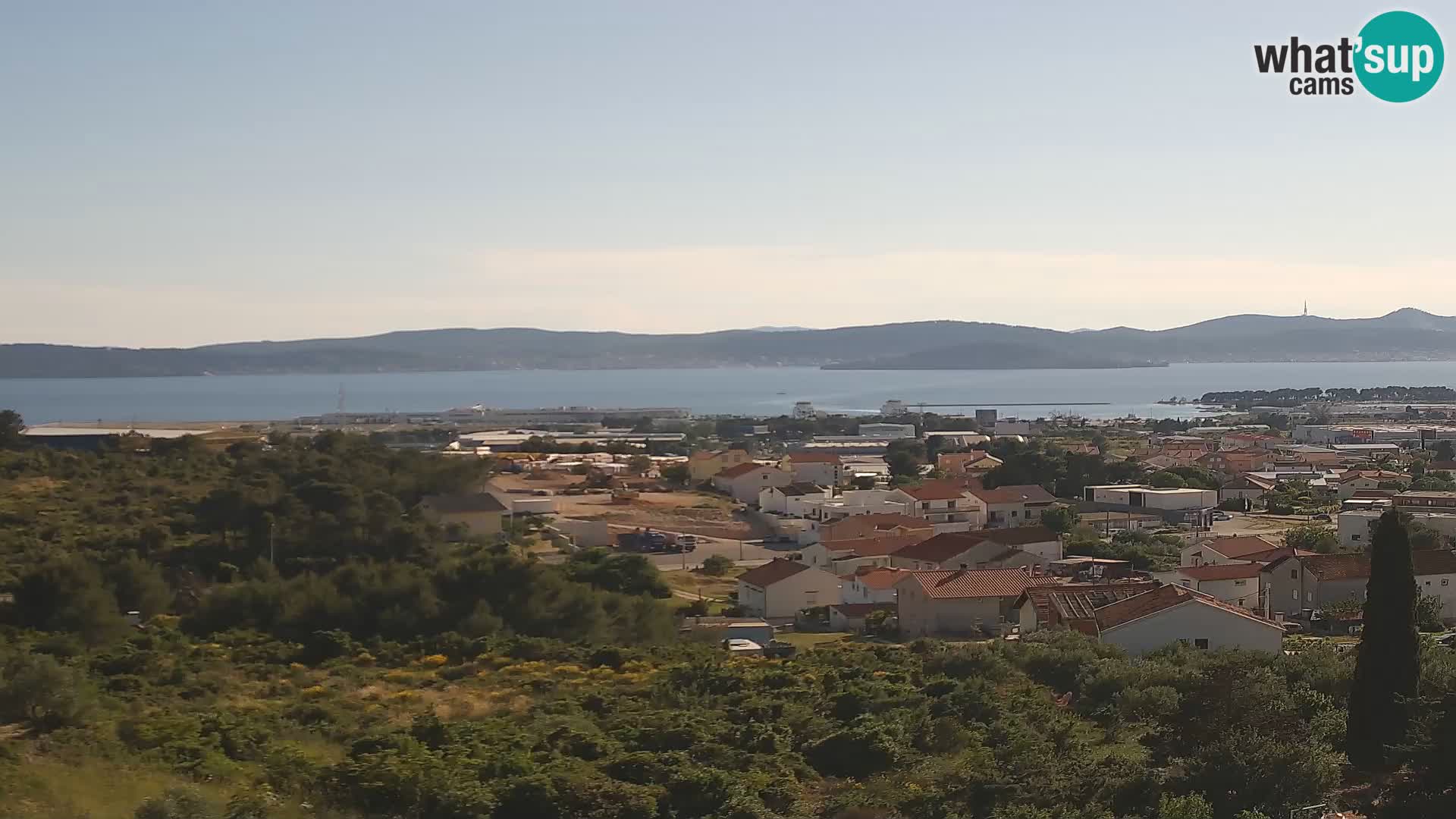 Zadar Port Gazenica Webcam Panorama, Zadar, Kroatien