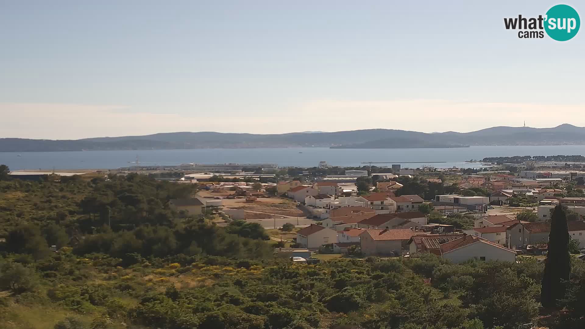 Panoramska web kamera Luke Gaženica u Zadru, Hrvatska