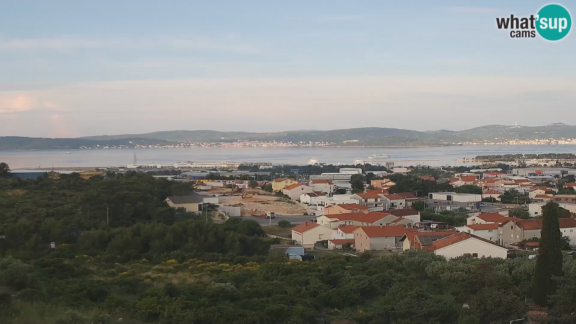 Zadar Port Gazenica Webcam Panorama, Zadar, Croatia