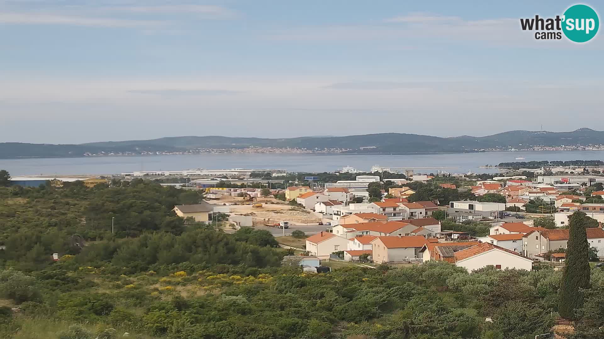 Zadar Port Gazenica Webcam Panorama, Zadar, Croatie