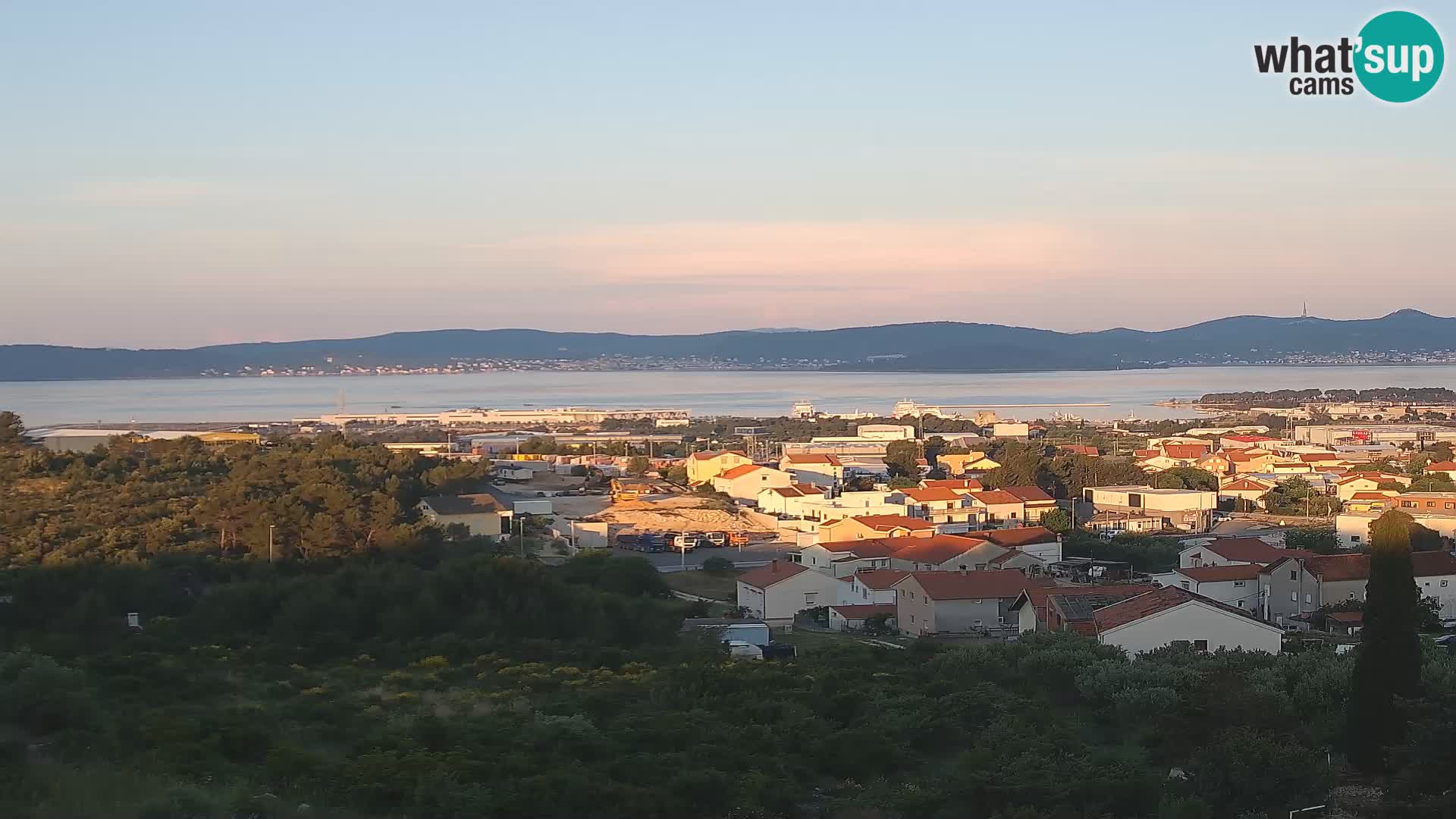 Zadar Port Gazenica Webcam Panorama, Zadar, Croatie