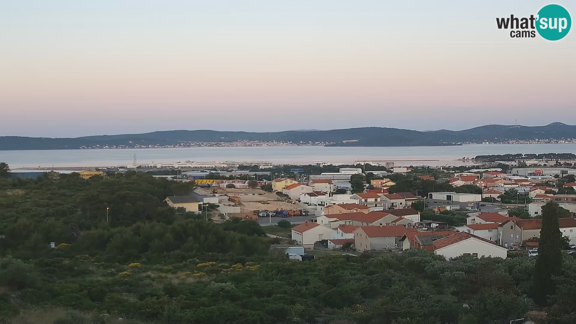 Zadar Port Gazenica Webcam Panorama, Zadar, Croatie