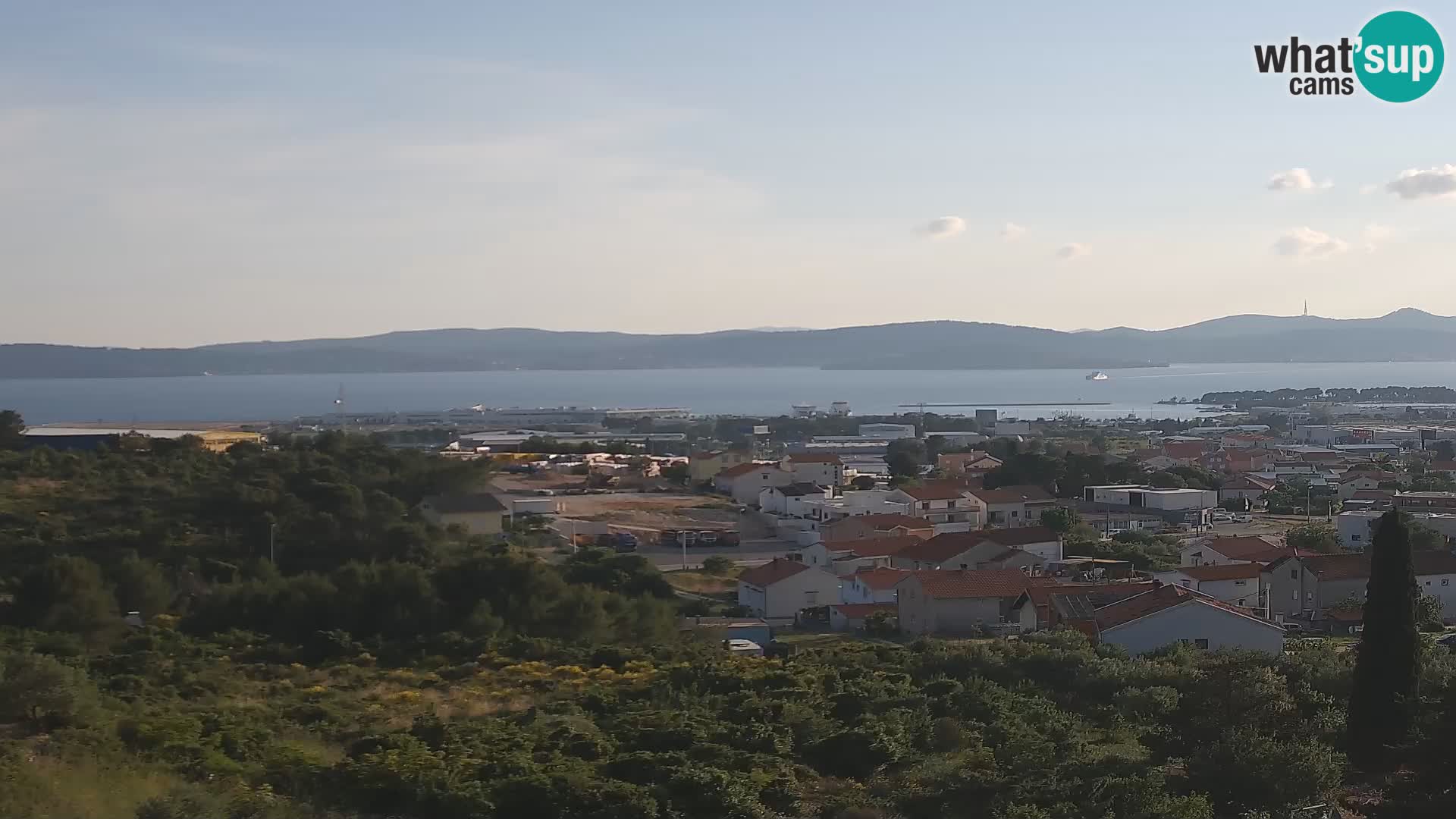 Zadar Port Gazenica Webcam Panorama, Zadar, Croatia