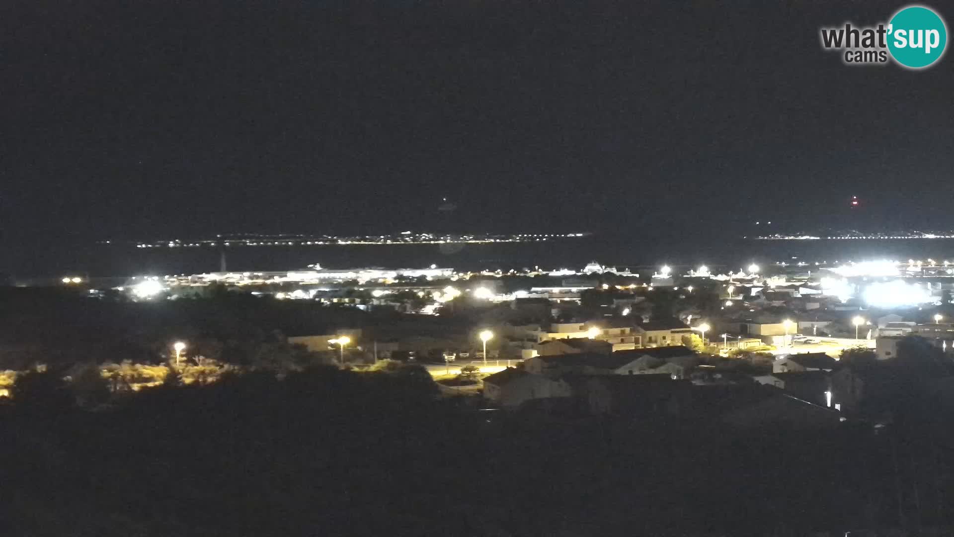 Panoramska web kamera Luke Gaženica u Zadru, Hrvatska
