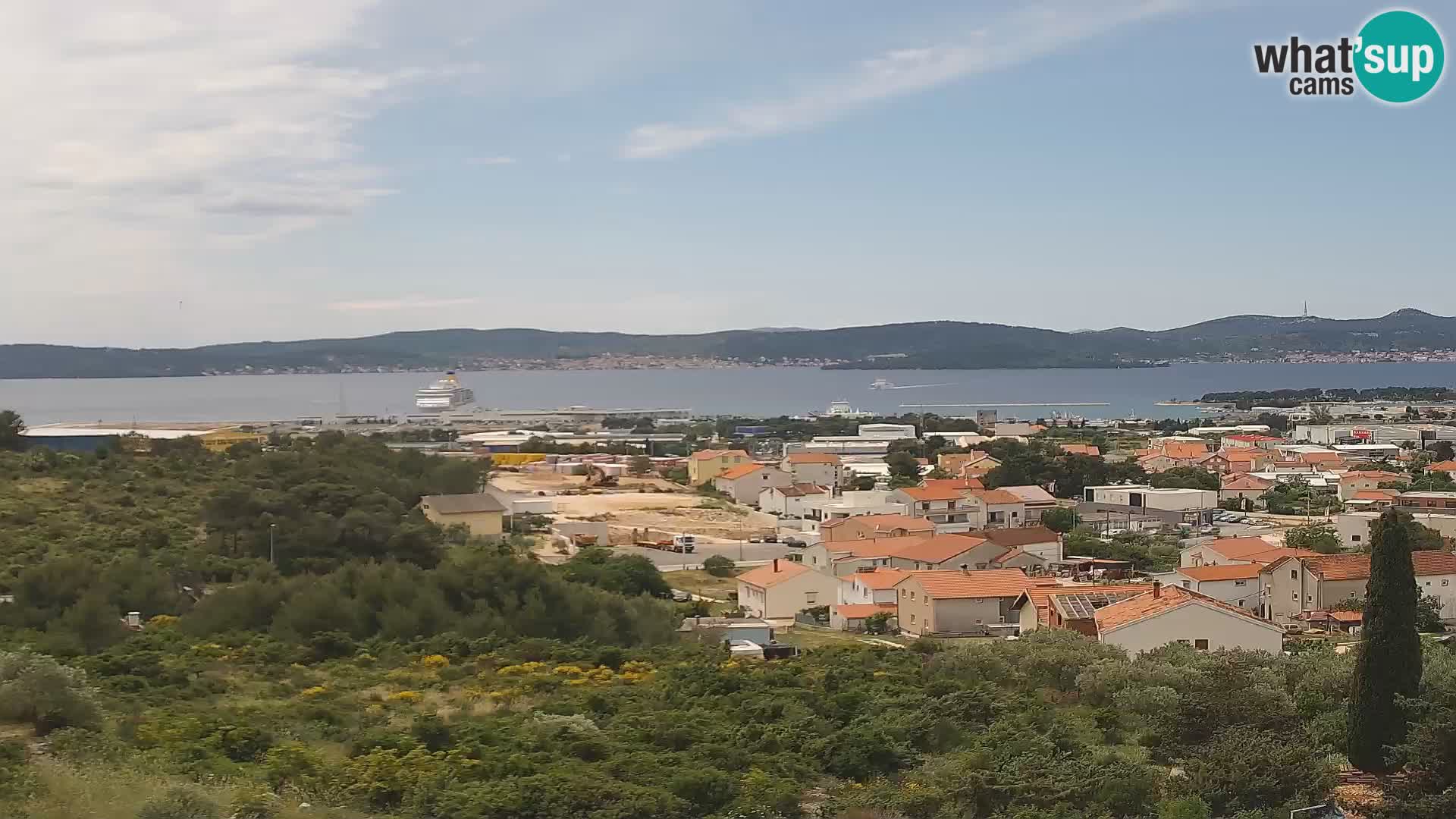 Zadar Port Gazenica Webcam Panorama, Zadar, Croatia
